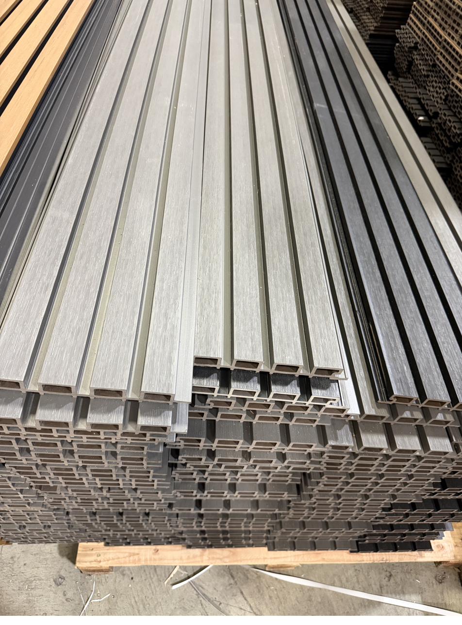 WPC cladding board stack