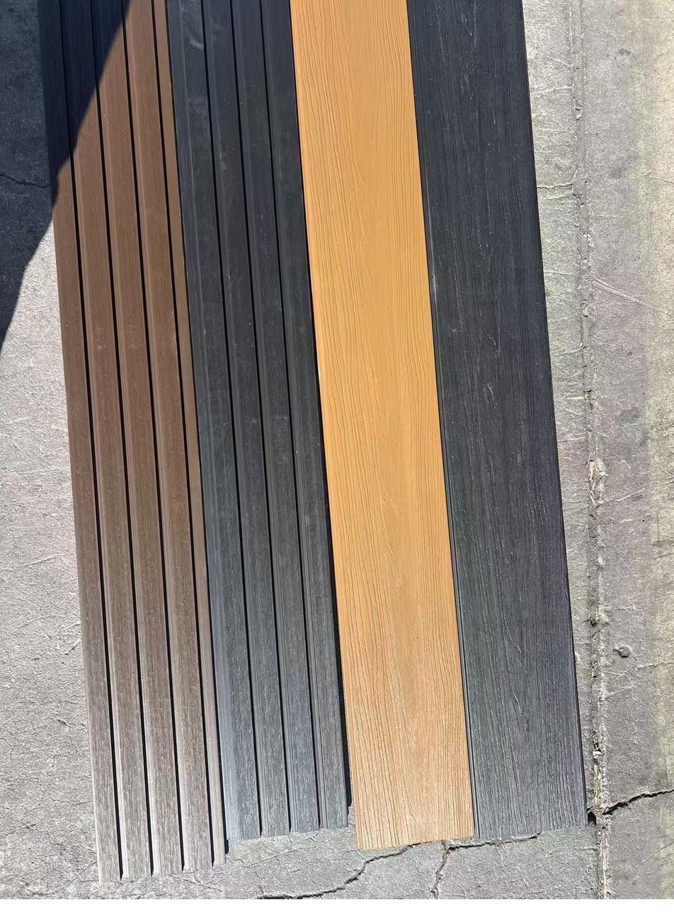 Teak finish closeup